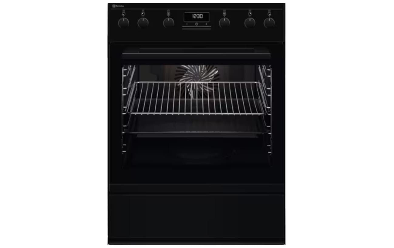 Einbauherd EH7L4XSW CH 55, Schwarz - MEGART