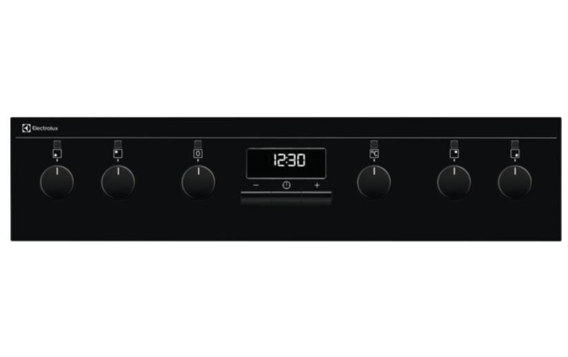 Einbauherd EH7L4XSW CH 55, Schwarz - MEGART