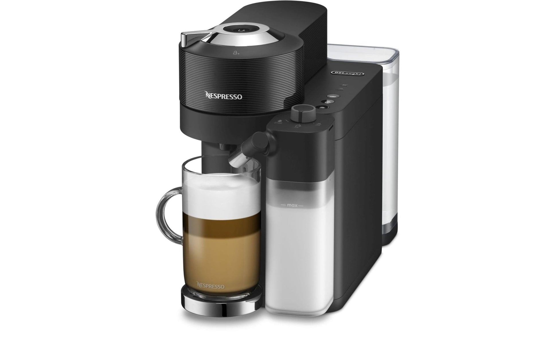 Kaffeemaschine Nespresso Vertuo Lattissima ENV300.B Schwarz - MEGART