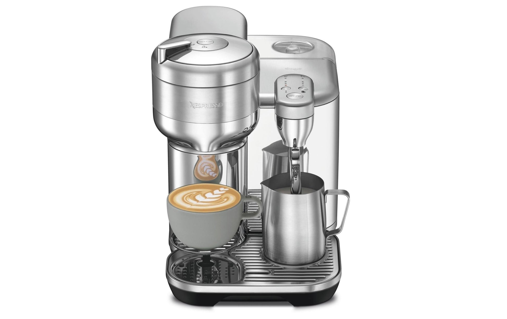 Kaffeemaschine Nespresso Vertuo Creatista Brushed Steel - MEGART