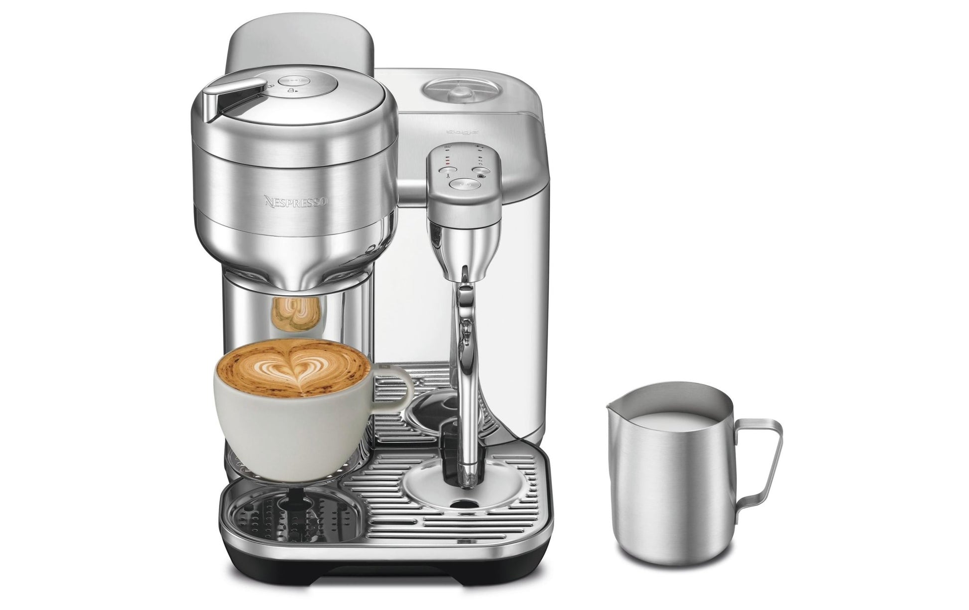 Kaffeemaschine Nespresso Vertuo Creatista Brushed Steel - MEGART
