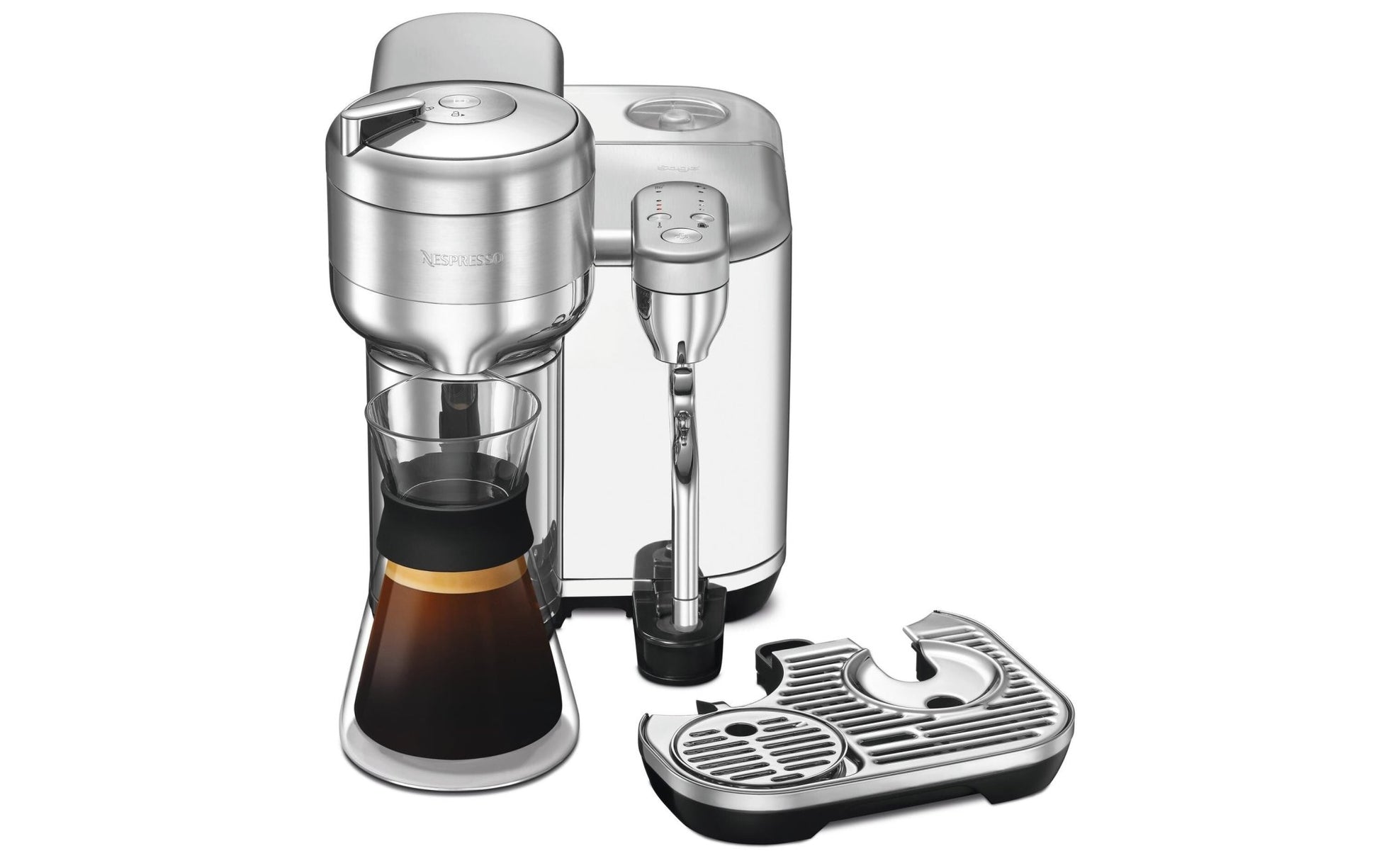 Kaffeemaschine Nespresso Vertuo Creatista Brushed Steel - MEGART
