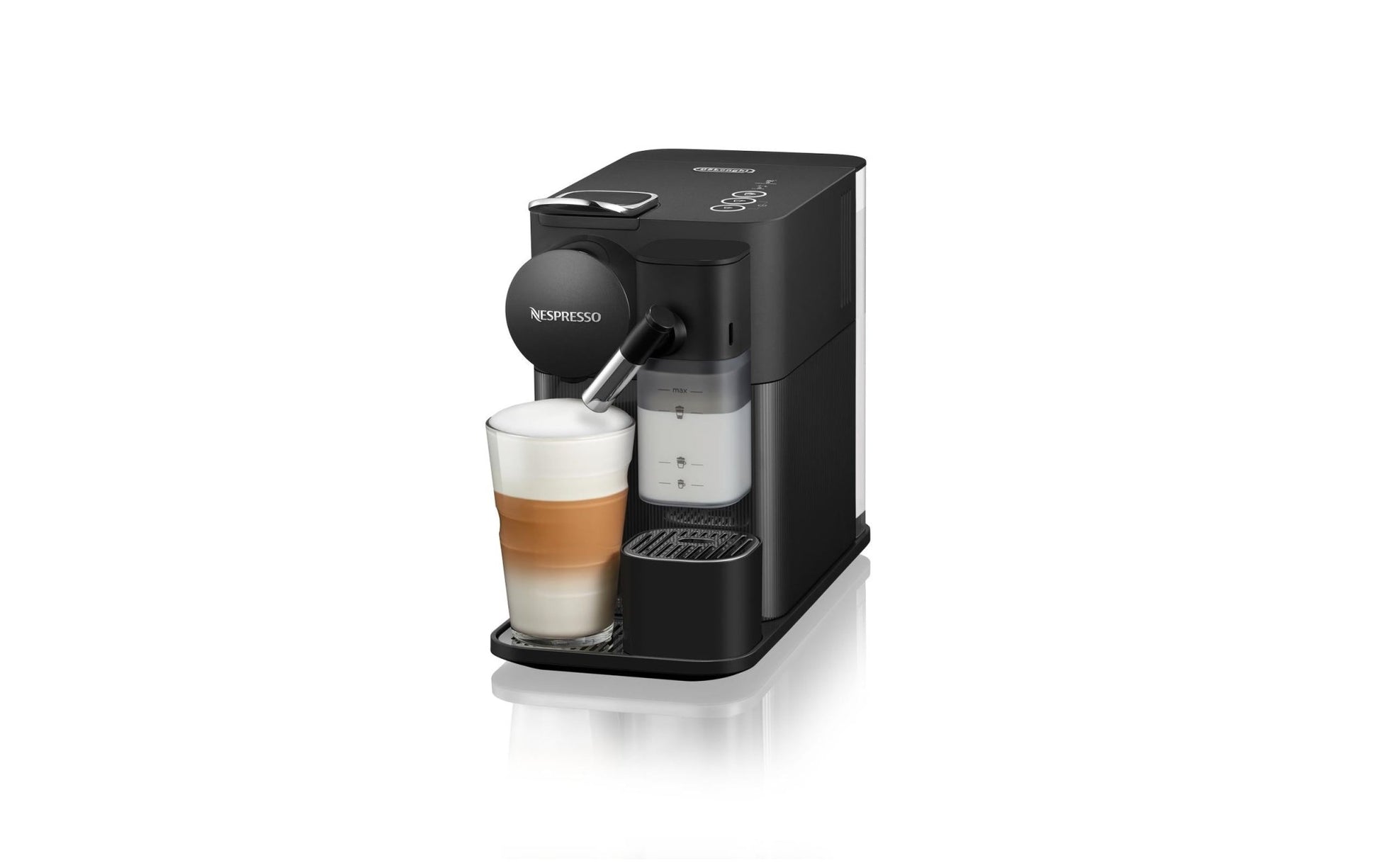 Kaffeemaschine Nespresso New Lattissima One EN510.B Schwarz - MEGART