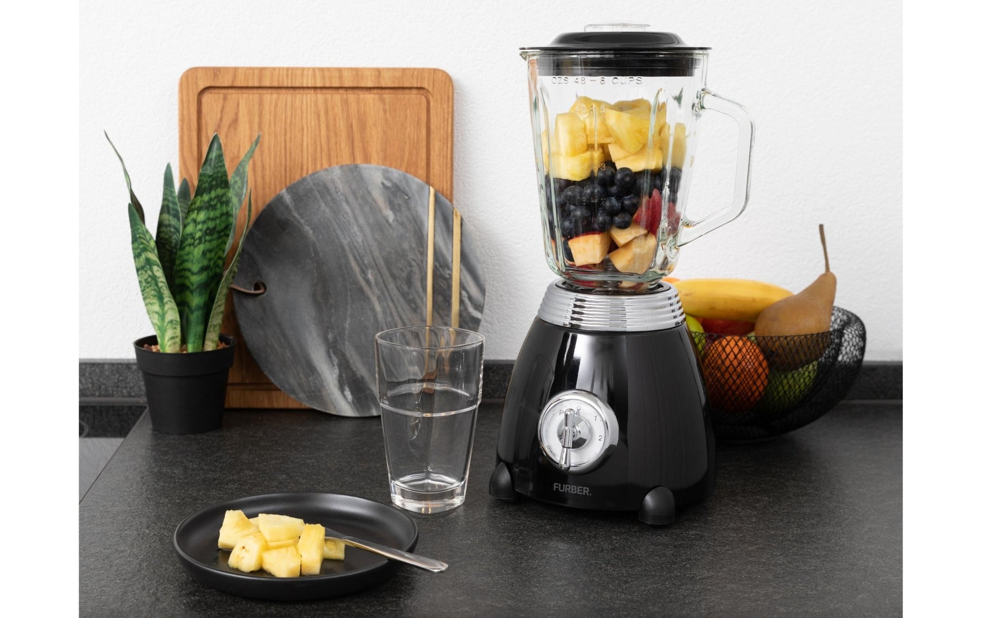 Standmixer Brando Schwarz glanz - MEGART