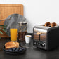 Toaster Chaplin Schwarz matt - MEGART