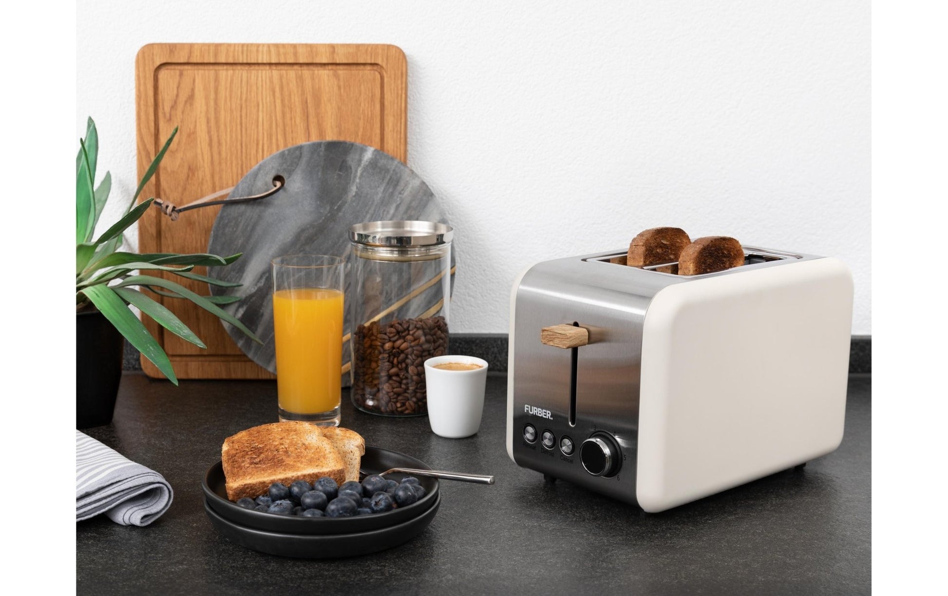 Toaster Hepburn Beige - MEGART