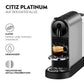 Kaffeemaschine Nespresso Citiz Platinum EN220.T Grau - MEGART