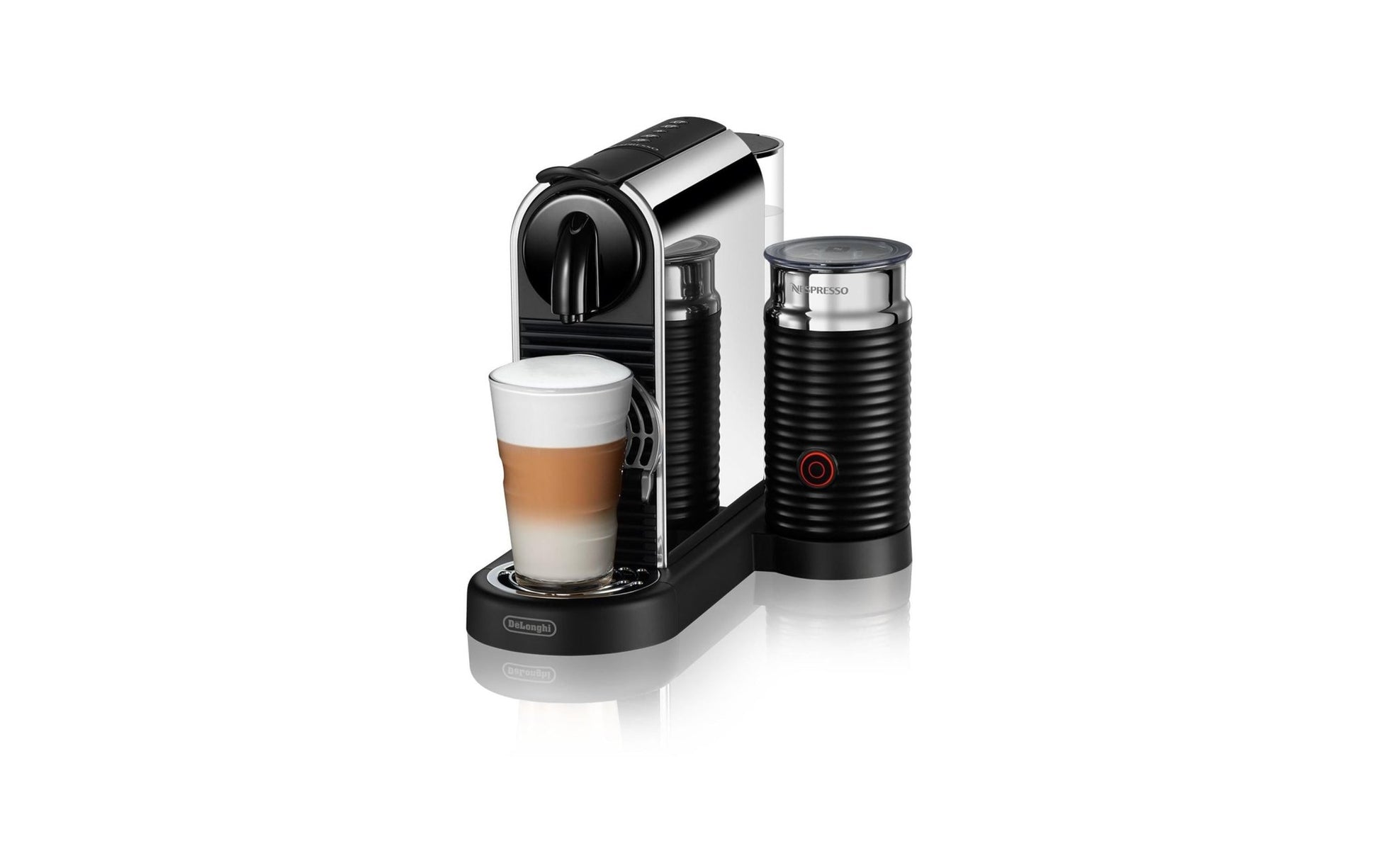 Kaffeemaschine Nespresso CitiZ Platinum&Milk EN330.M Silber - MEGART