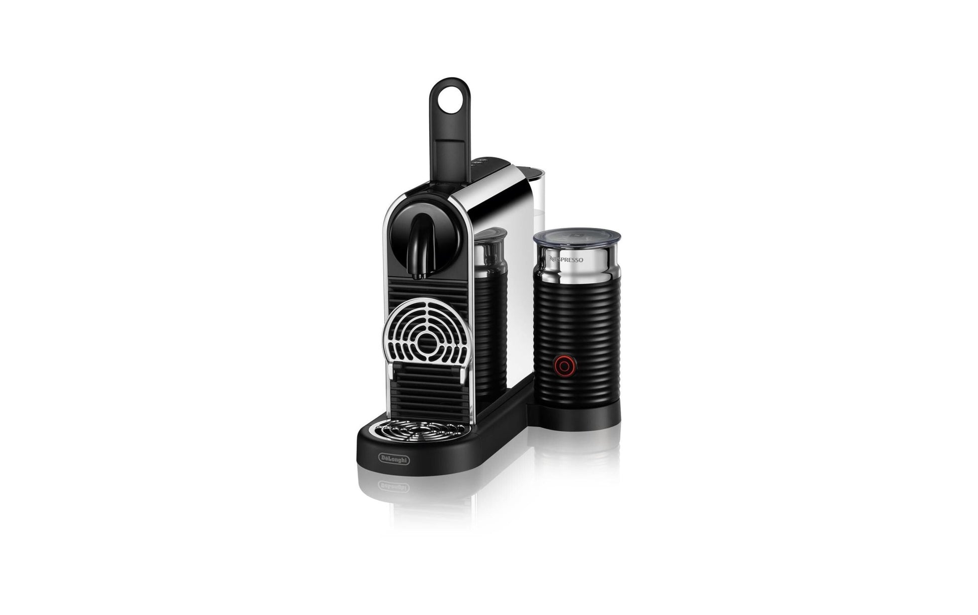 Kaffeemaschine Nespresso CitiZ Platinum&Milk EN330.M Silber - MEGART