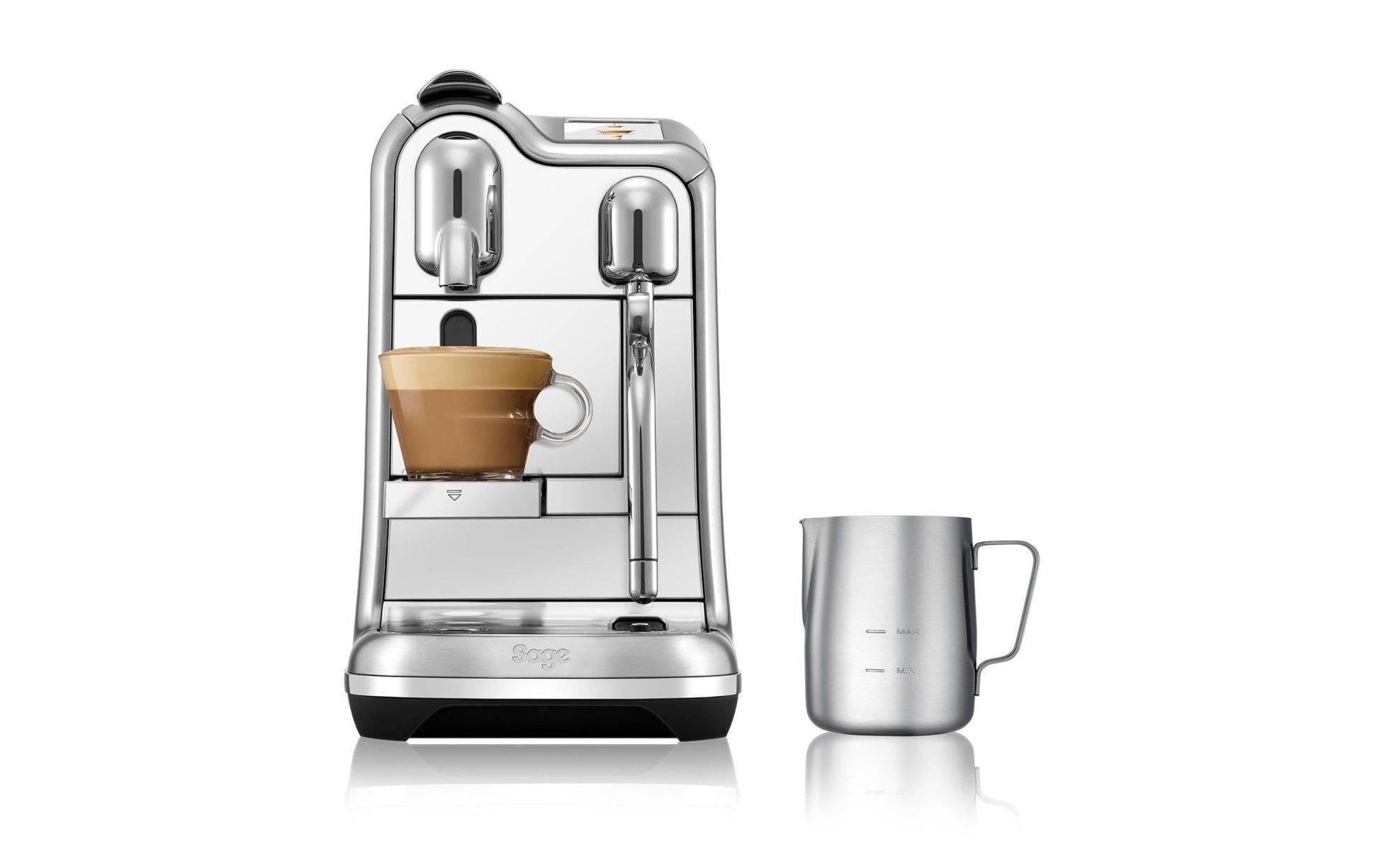 Kaffeemaschine Nespresso Creatista Pro SNE900BSS Silber - MEGART