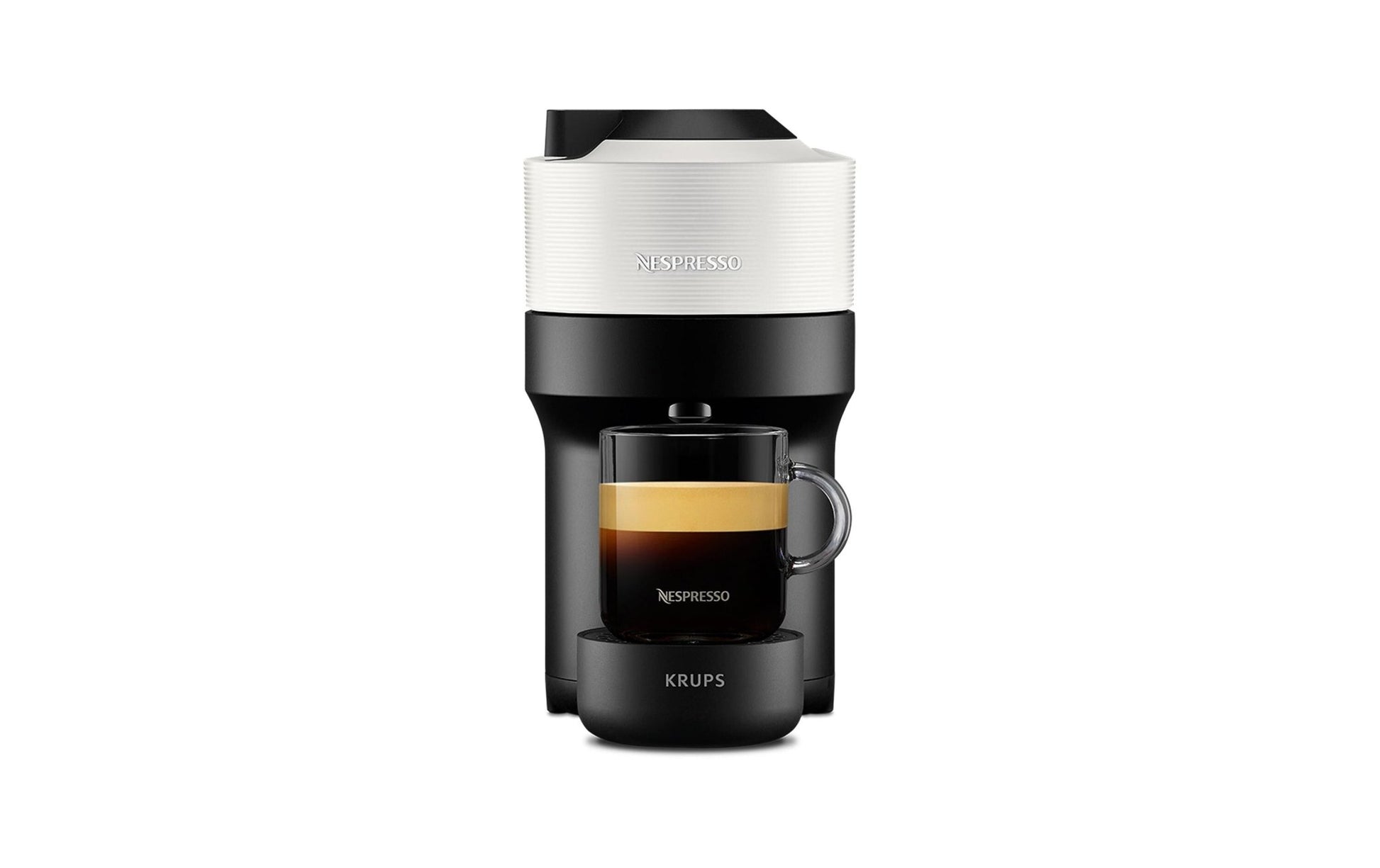 Kaffeemaschine Nespresso Vertuo Pop XN9201 Coconut White - MEGART