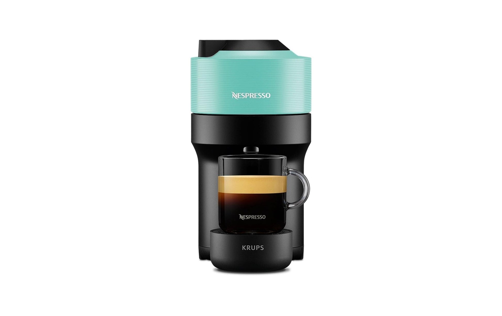 Kaffeemaschine Nespresso Vertuo Pop XN9204 Aqua Mint - MEGART