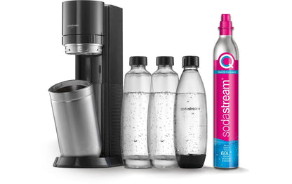Wassersprudler Duo Megapack Schwarz - MEGART