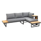 Loungeset Ascona, Anthrazit, 4 Sitzplätze - MEGART