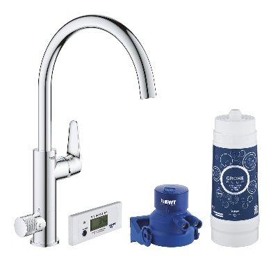 Mischbatterie Für Spüle Blue Pure Baucurve Mit Wasserfiltersystem - MEGART