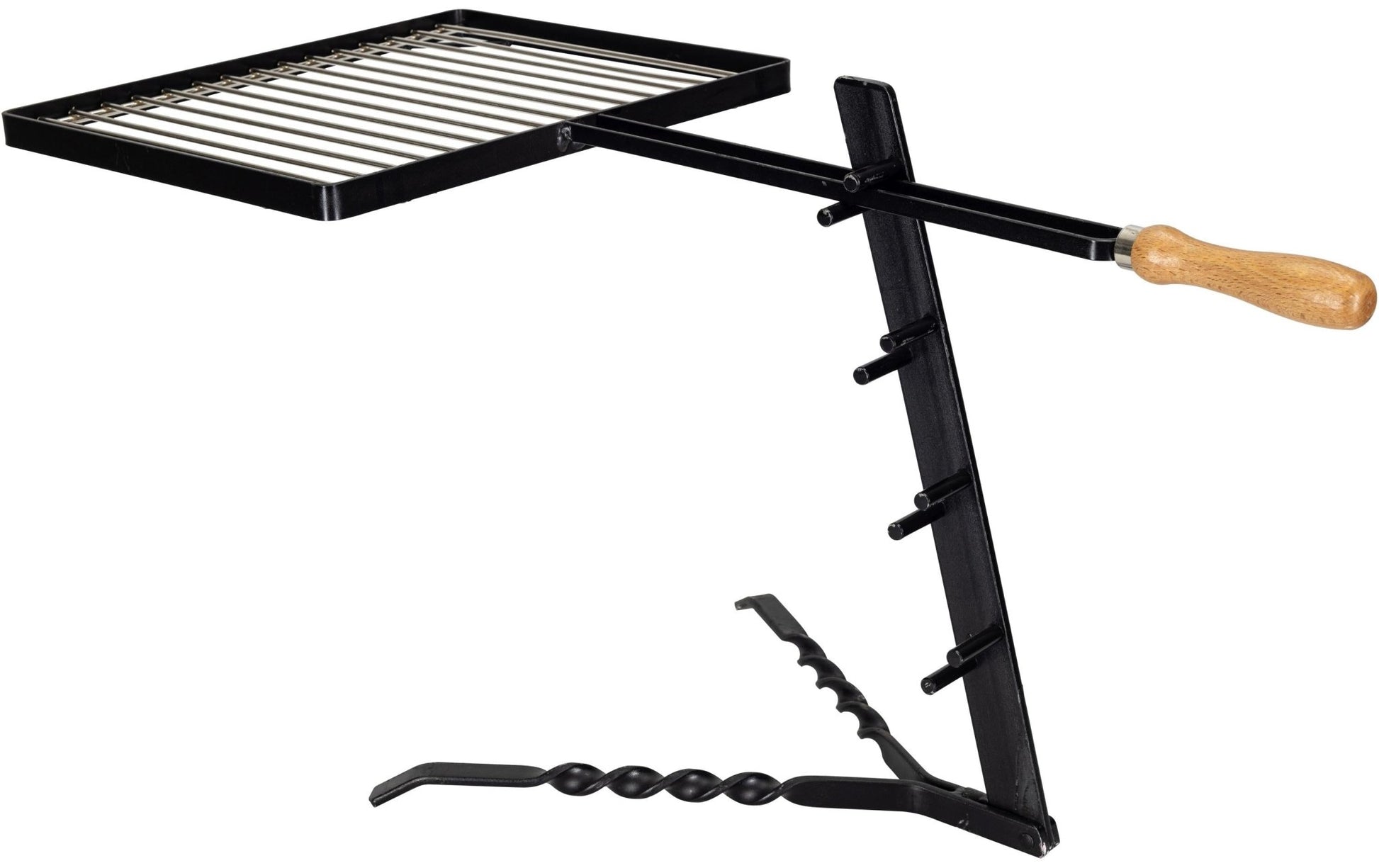 Nouvel Klappgrill - Set, 38 x 32 cm, Höhenverstellbar - MEGART