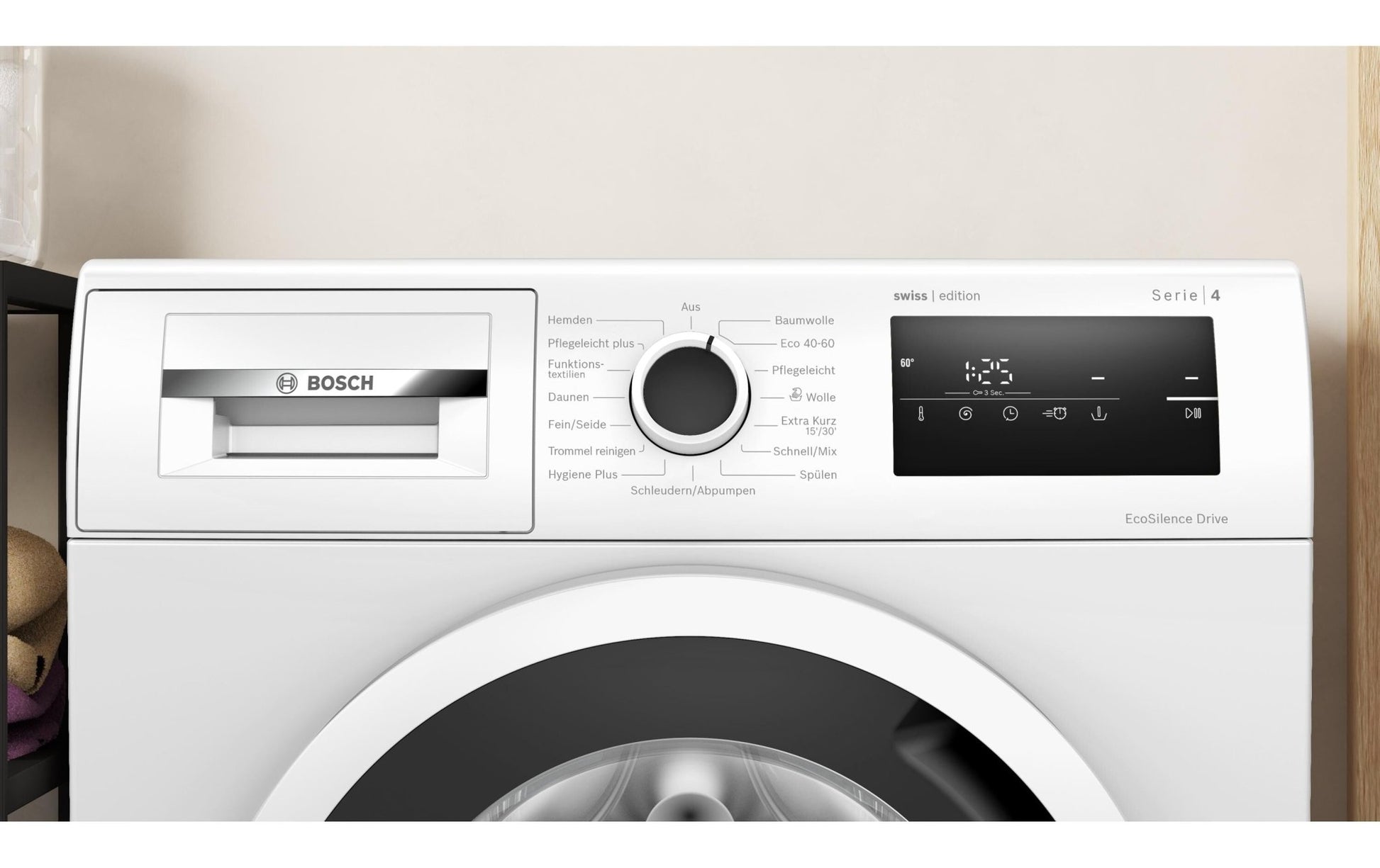 Waschmaschine WAN281A2CH Links - MEGART