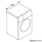Waschmaschine WAN281A2CH Links - MEGART