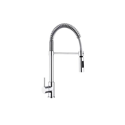 Spülmischer Mit Feder Und Ausziehbarem Duschschlauch Der Serie Pin - MEGART