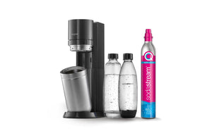 Wassersprudler DUO Schwarz/Silber - MEGART