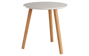 Tavolino 40 x 40 cm, marrone/grigio