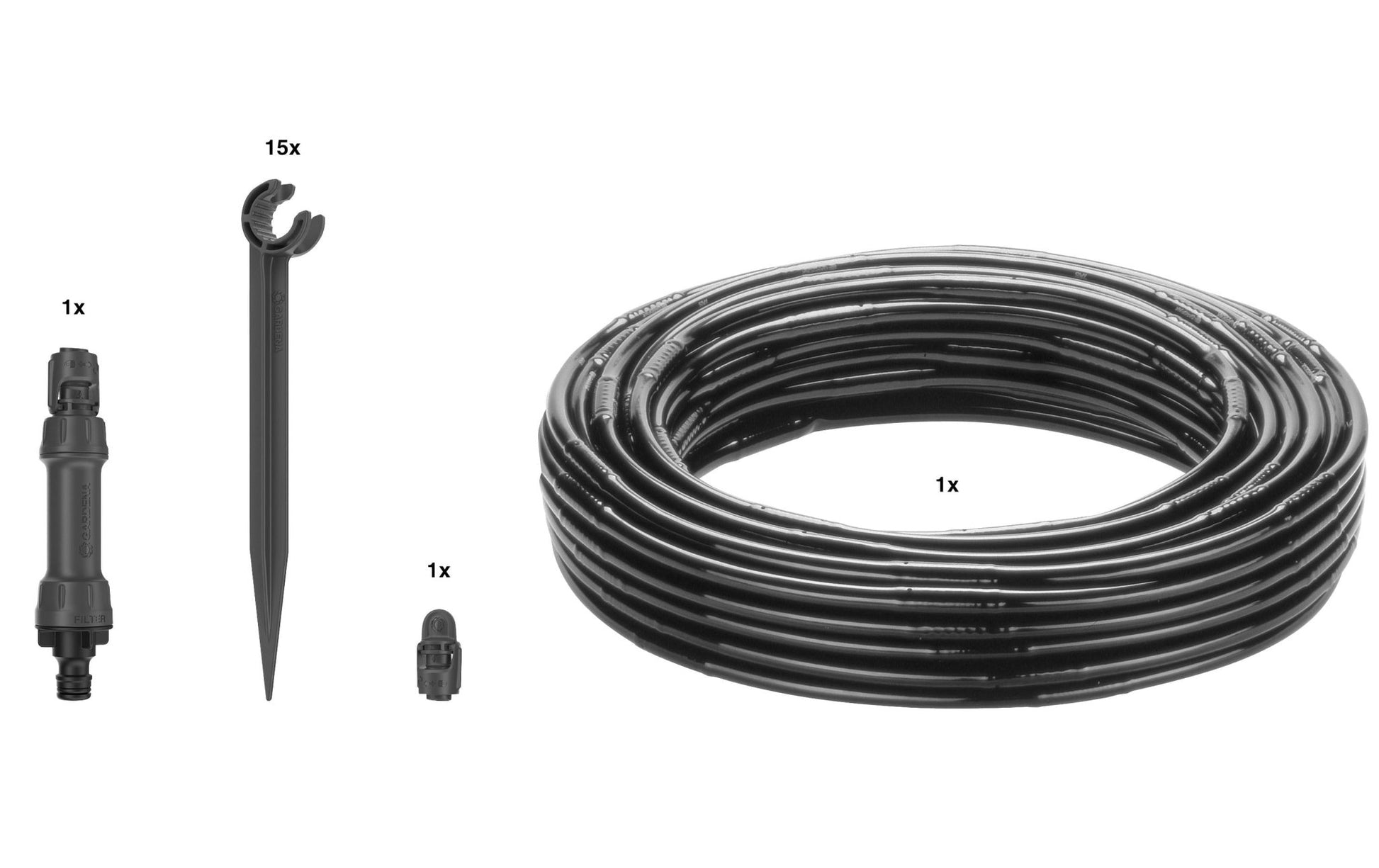 Start - Set Tropfbewässerung Sträucher 25 m Micro - Drip - System - MEGART