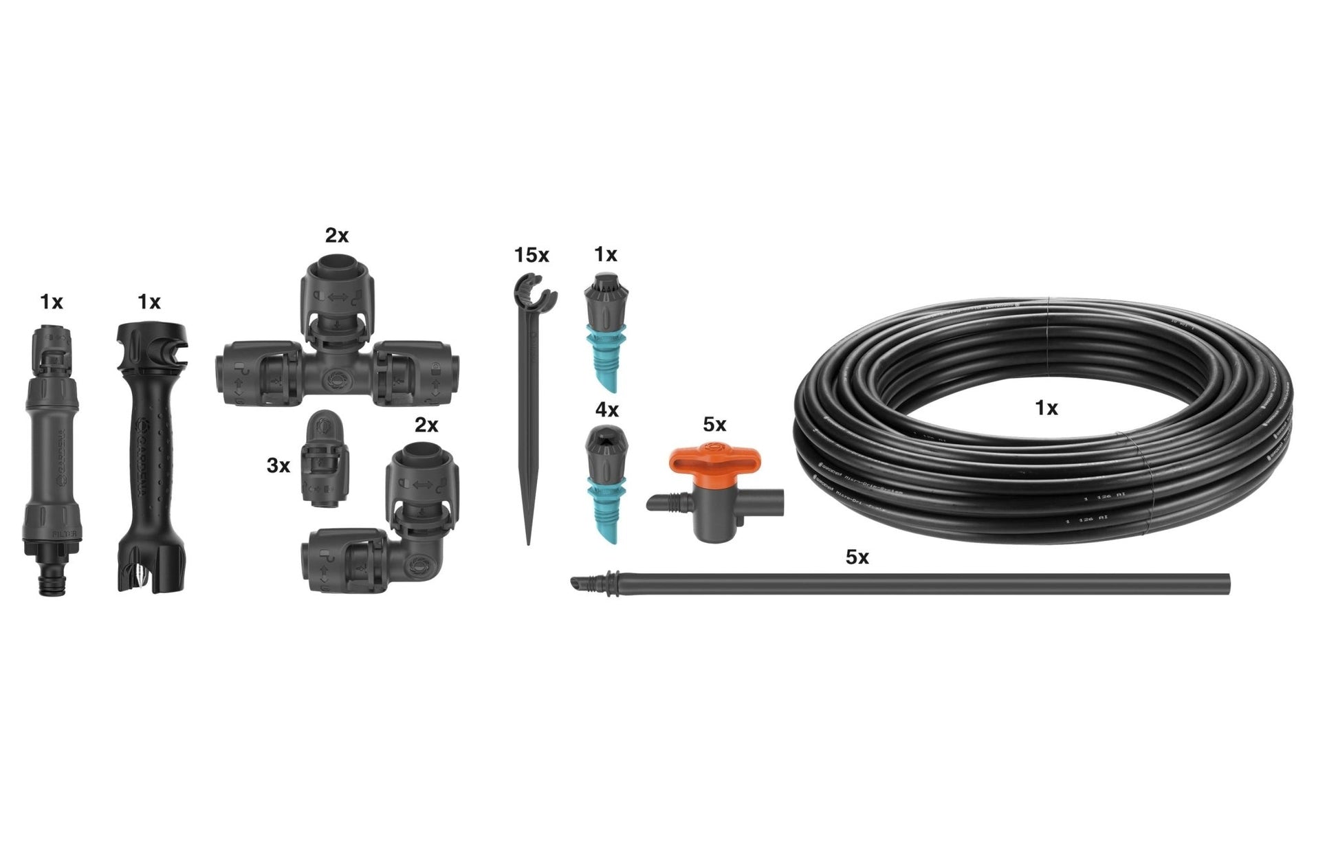 Start - Set Tropfbewässerung für Gemüse Micro - Drip - System - MEGART