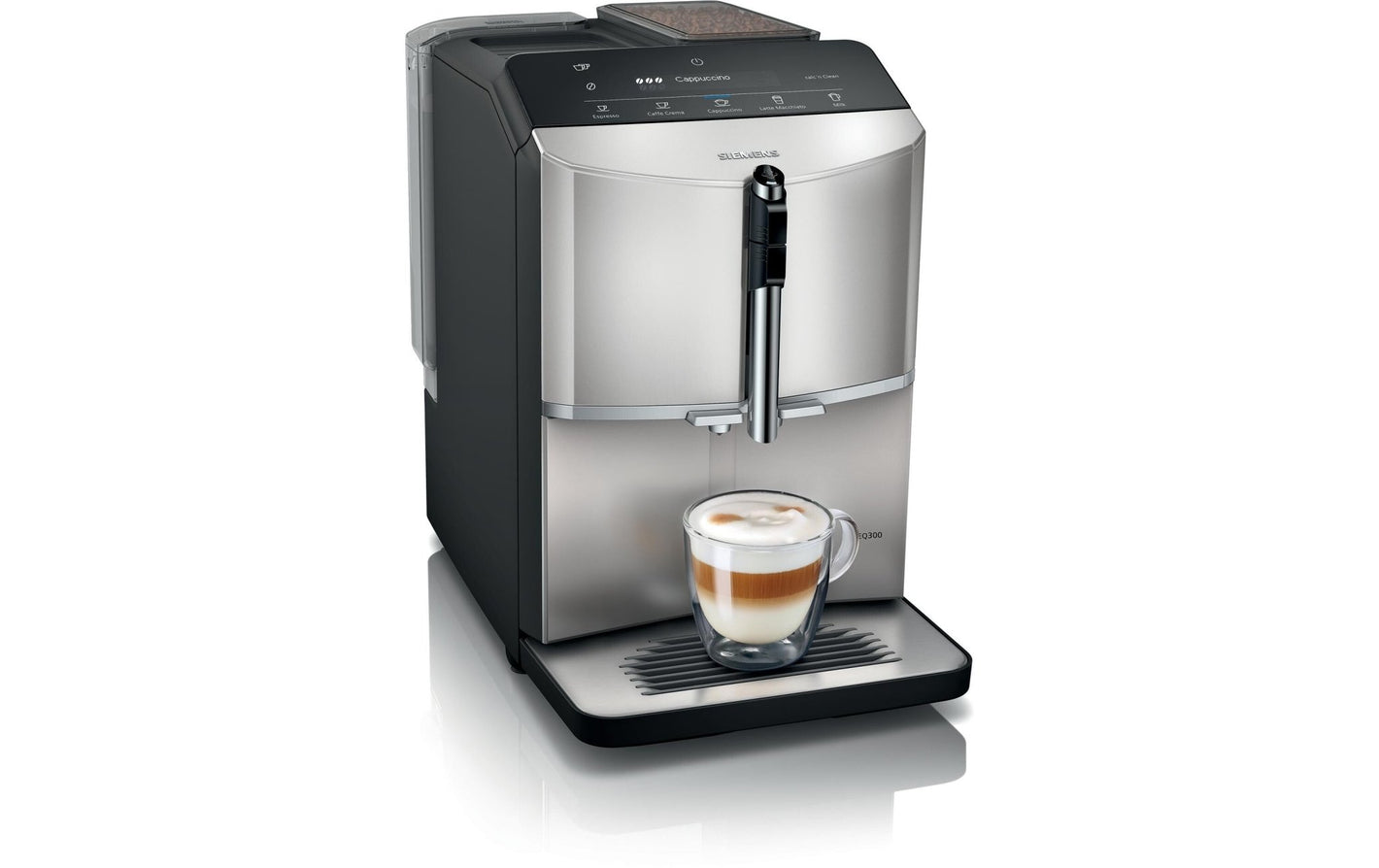 Kaffeevollautomat EQ300 Inox silver metallic TF303E07 - MEGART
