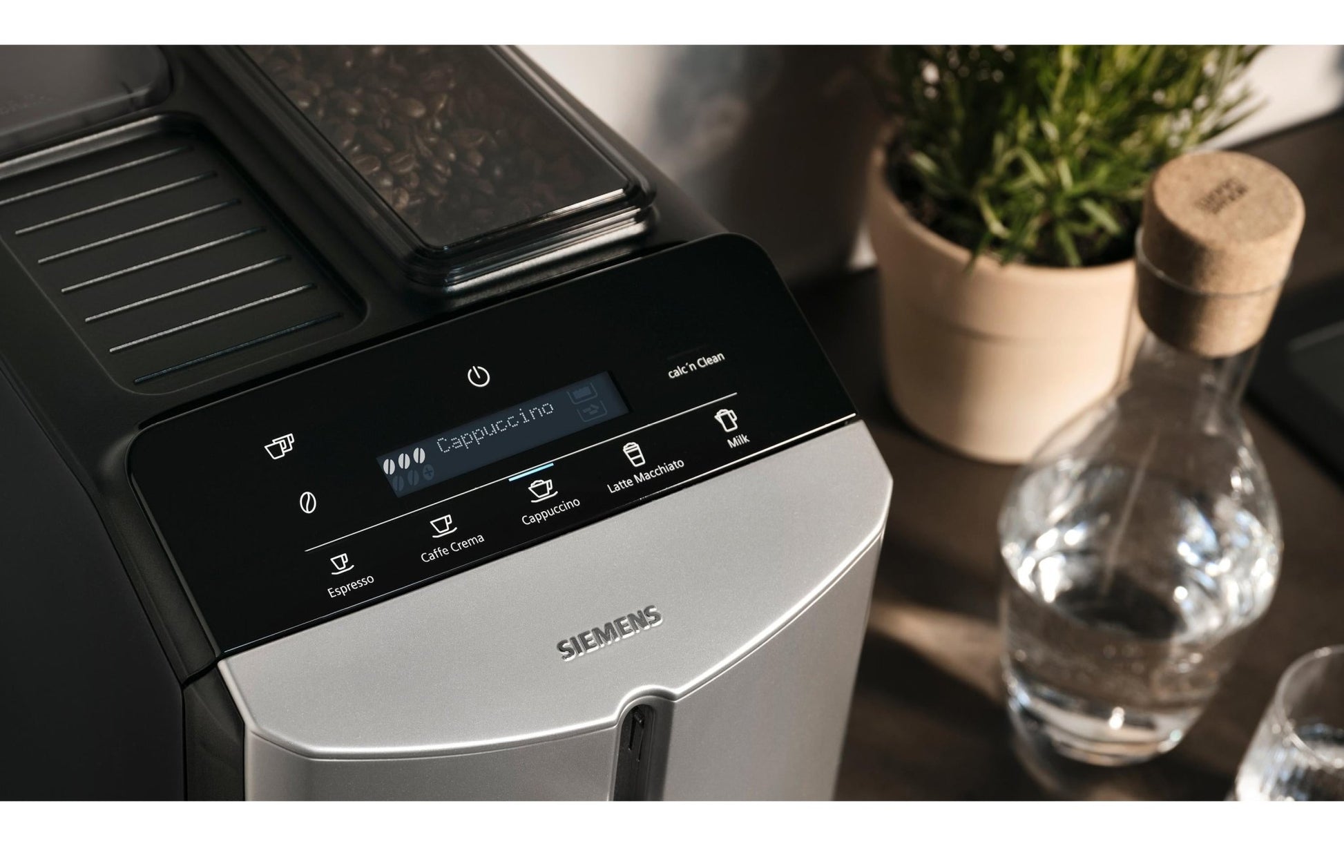 Kaffeevollautomat EQ300 Inox silver metallic TF303E07 - MEGART