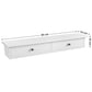 Wandregal mit 2 Schubladen Weiss - MEGART
