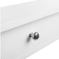 Wandregal mit 2 Schubladen Weiss - MEGART