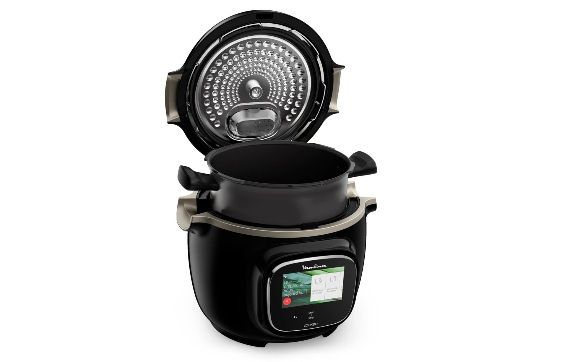 Küchenmaschine Cookeo Touch CE9028CH Schwarz - MEGART