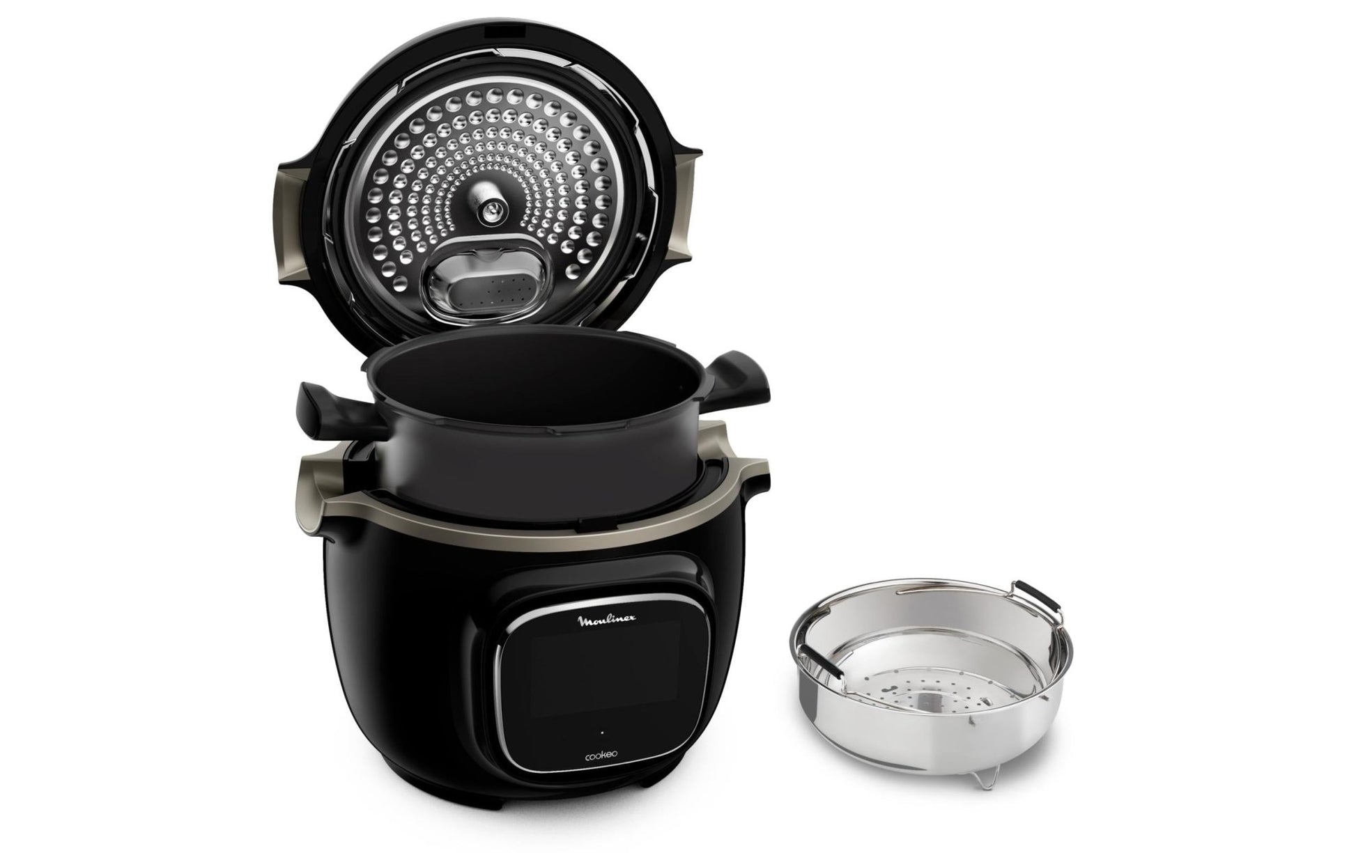 Küchenmaschine Cookeo Touch CE9028CH Schwarz - MEGART