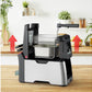 Fritteuse Clear Duo FR600DCH 1.2 kg, Schwarz/Silber - MEGART