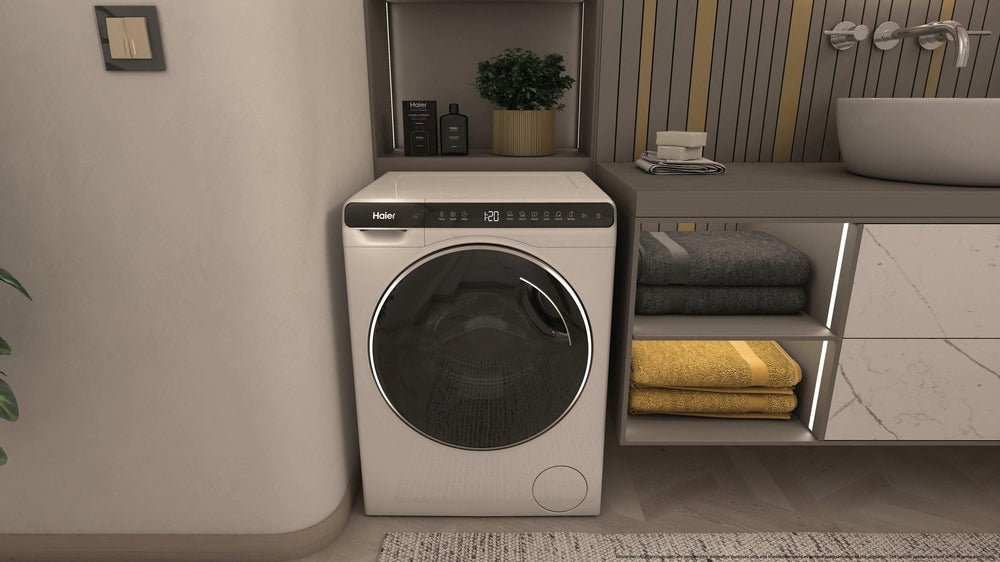 Haier HW50-BP12CJGU188 Waschmaschine freistehend, 5 kg, Klasse A - MEGART