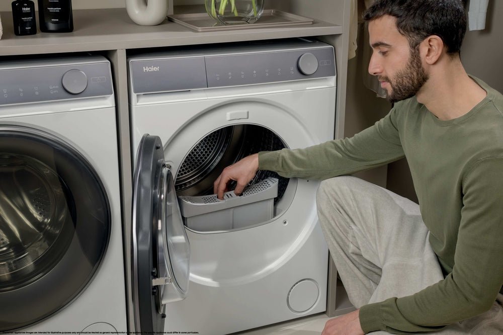 Haier HD80-C367U1-88 Wäschetrockner 8 kg, Wärmepumpe - MEGART
