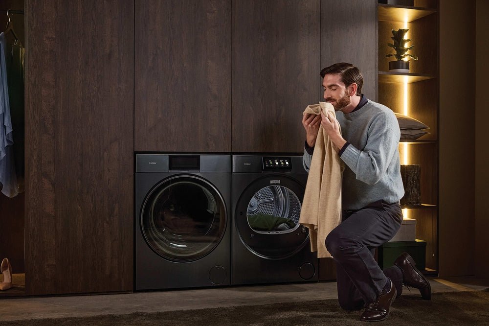Haier HD90-BQL8GNU1-S Wäschetrockner 9 kg, Wärmepumpe - MEGART
