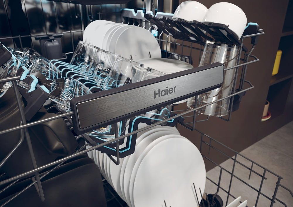 Haier XU 6B4M3PSX Geschirrspüler vollintegriert, 16 Maßgedecke, Klasse B - MEGART