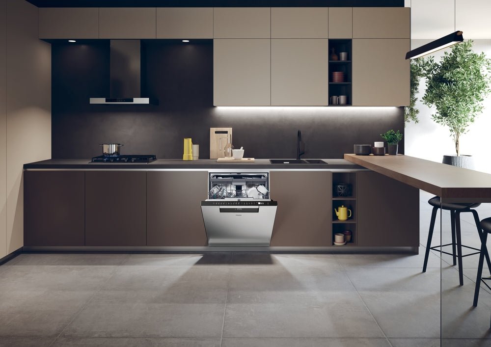 Haier XU 6B4M3PSX Geschirrspüler vollintegriert, 16 Maßgedecke, Klasse B - MEGART
