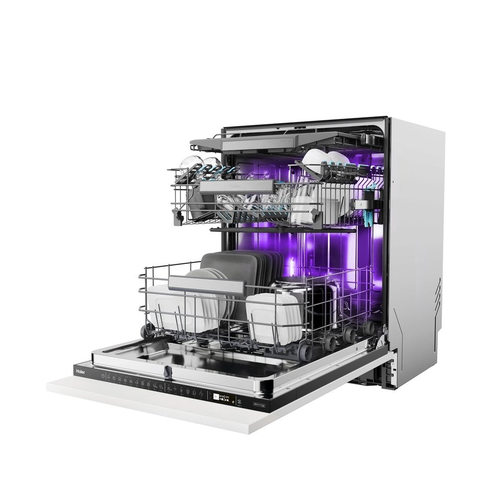 Haier XS 4A4M4BB Geschirrspüler vollintegriert, 14 Maßgedecke, Klasse A - MEGART