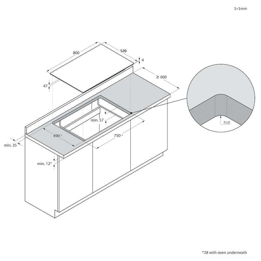 Haier HAMTCBP86TFTCS Induktionskochfeld 4 Kochzonen, 80 cm - MEGART