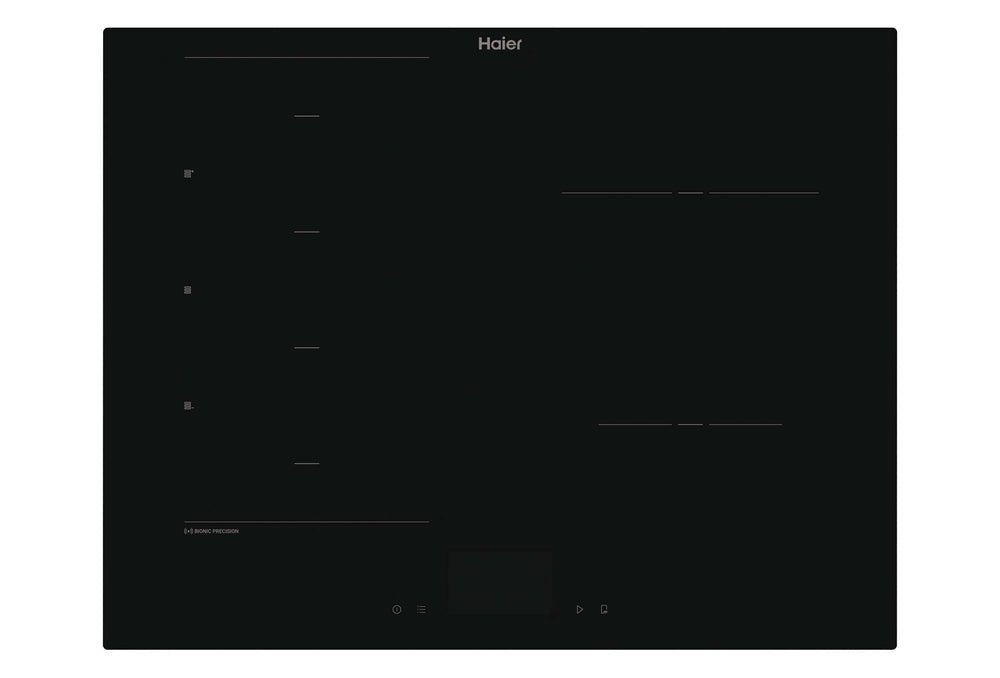 Haier HAMTCBP56TFTCS Induktionskochfeld 4 Kochzonen, 65 cm - MEGART