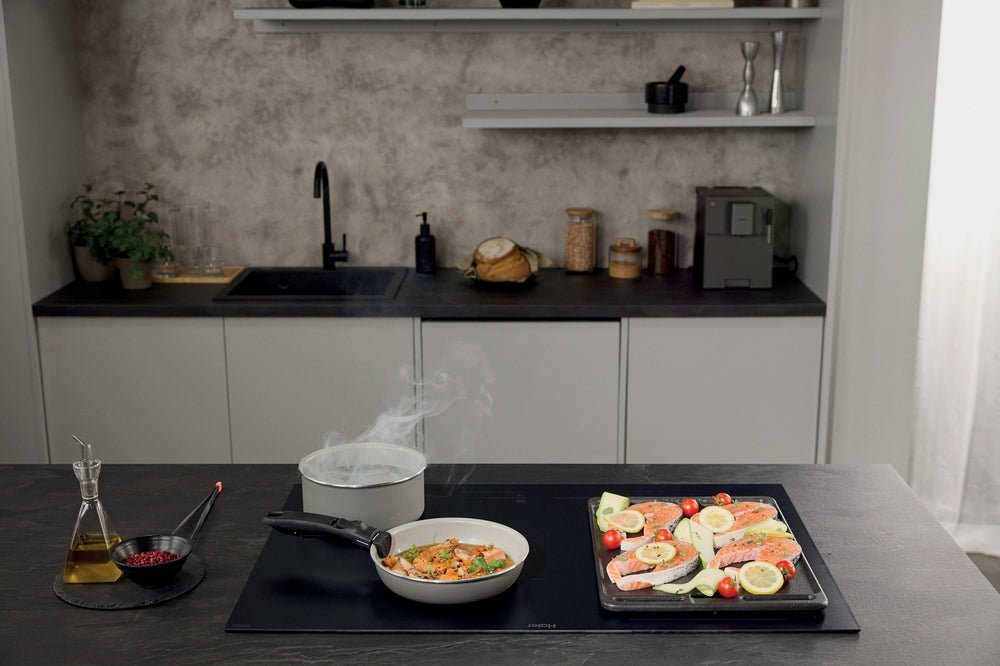 Haier HAMTCB86IWCS Induktionskochfeld 4 Kochzonen, 80 cm - MEGART