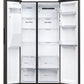 Haier HSR5918DIPB Side-by-Side Kühlschrank freistehend, 511 l, Klasse D - MEGART