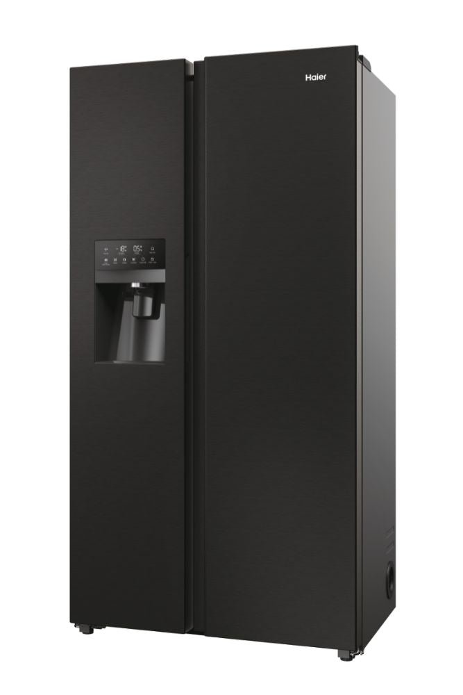 Haier HSR5918DIPB Side-by-Side Kühlschrank freistehend, 511 l, Klasse D - MEGART