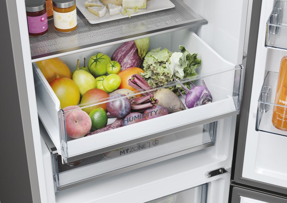 Haier HDPW5620ANPD Kühlschrank freistehend, 409 l, Klasse A - MEGART