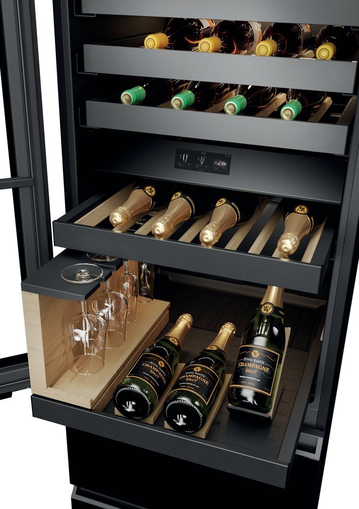 Haier CSW9619ENGBW Weinkühlschrank Klasse E - MEGART