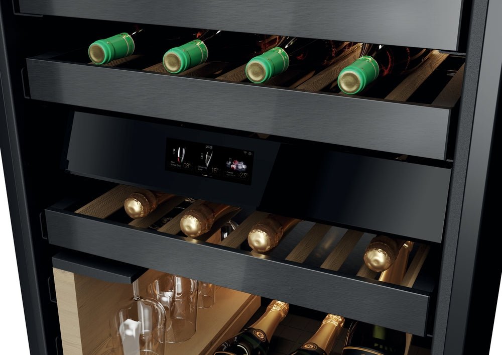 Haier CSW9619ENGBW Weinkühlschrank Klasse E - MEGART