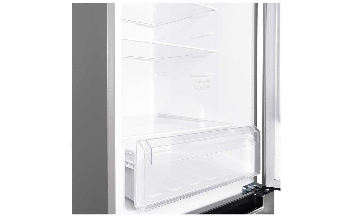 Kühl - Gefrierkombination ECOKSTK327 Grau, Rechts, Wechselbar - MEGART