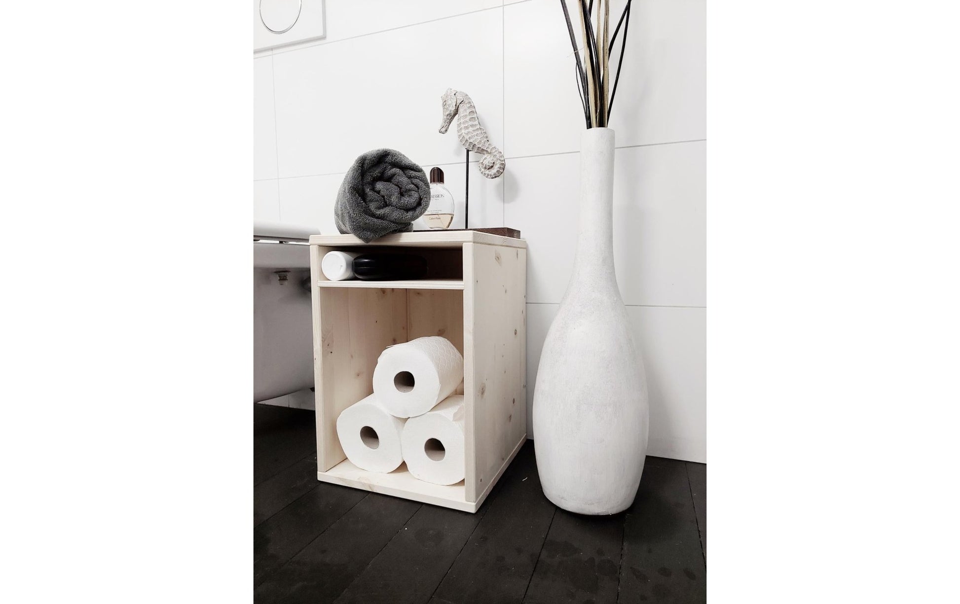 Hocker Sitz - und Aufbewahrungshocker Nature - MEGART